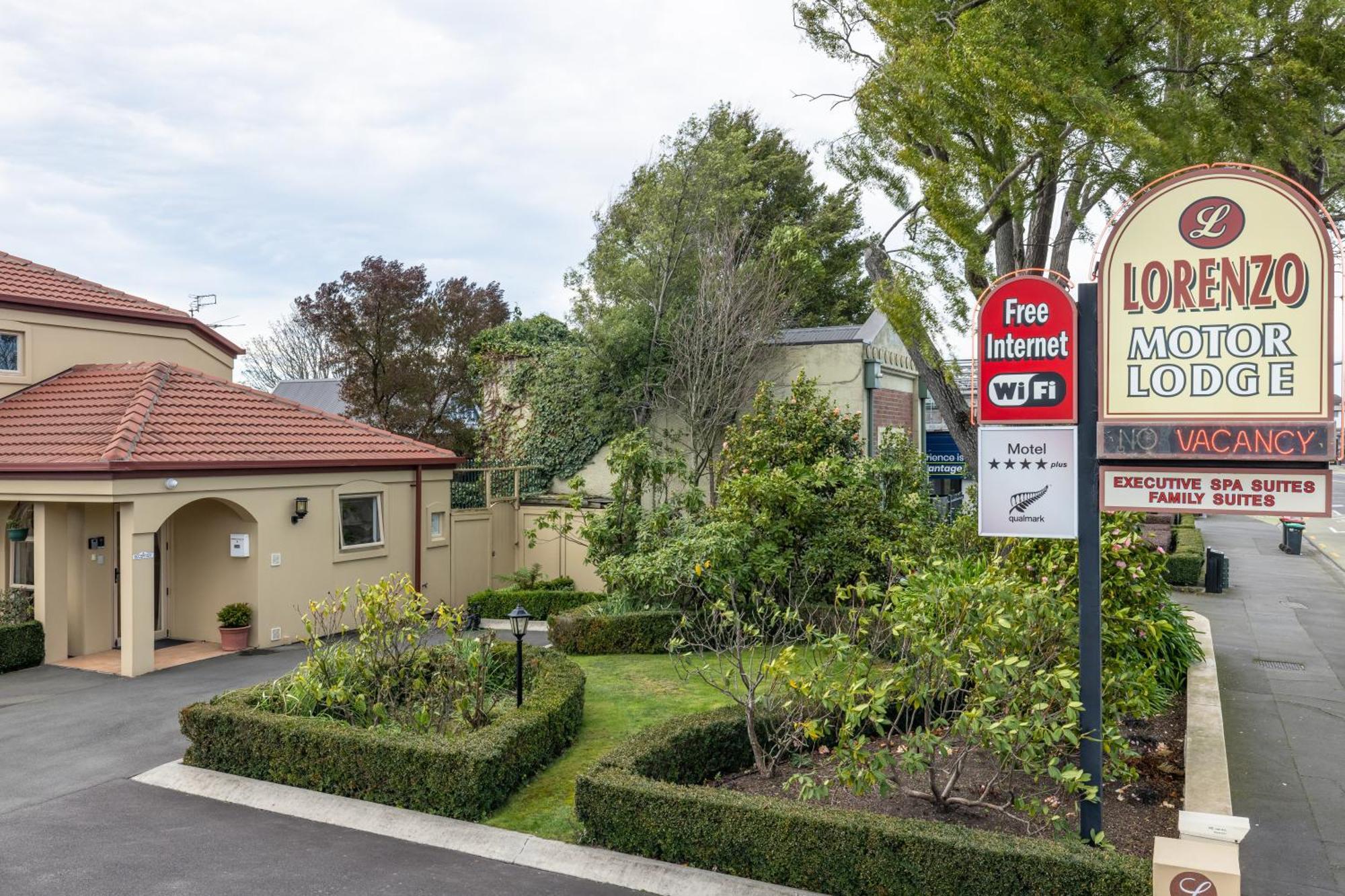 Lorenzo Motor Lodge Christchurch Exterior foto